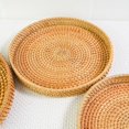 thumbnail image 4 of Cesta de frutas de ratán, cesta de pan tejida a mano, cesta de pan al vapor, cesta de almacenamiento para el hogar, bandeja redonda, 4 of 4