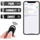 thumbnail image 3 of RV Control Remoto Bluetooth, Obturador de Cámara con Tecnología Inalámbrica Bluetooth Compatible con iPhone/Samsung/Huawei/BLU/Motorola (iOS y Android) Rojo Verde, 3 of 5