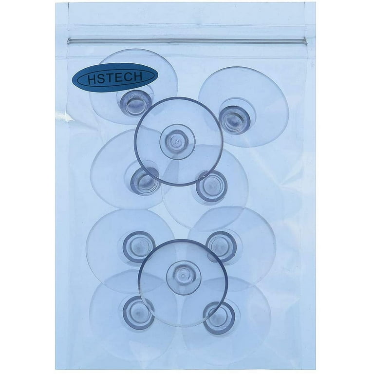 HSTECH 10 Pcs Radar Detectors Suction Cups For Clear Cobra Escort And Beltronics Radar Detector Mount