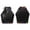 Black, variant on DPOIS Girls Sequins Sleeveless Letter Print Elastic Vest Jazz Latin Modern Ballet Dance Crop Top
