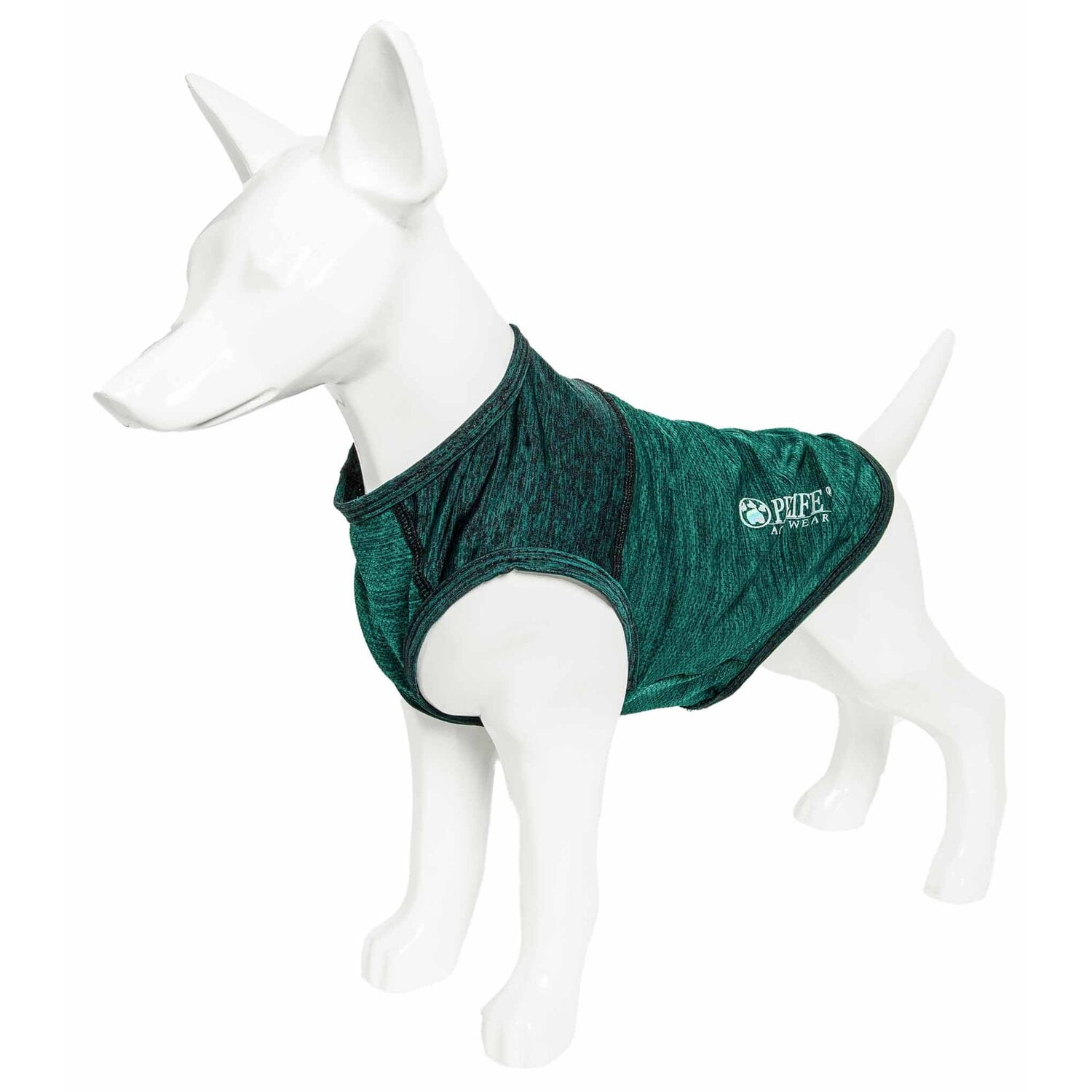 Pet Life ® Active 'Aero-Pawlse' Quick-Dry and 4-Way-Stretch Yoga Fitness Dog T-Shirt Tank Top