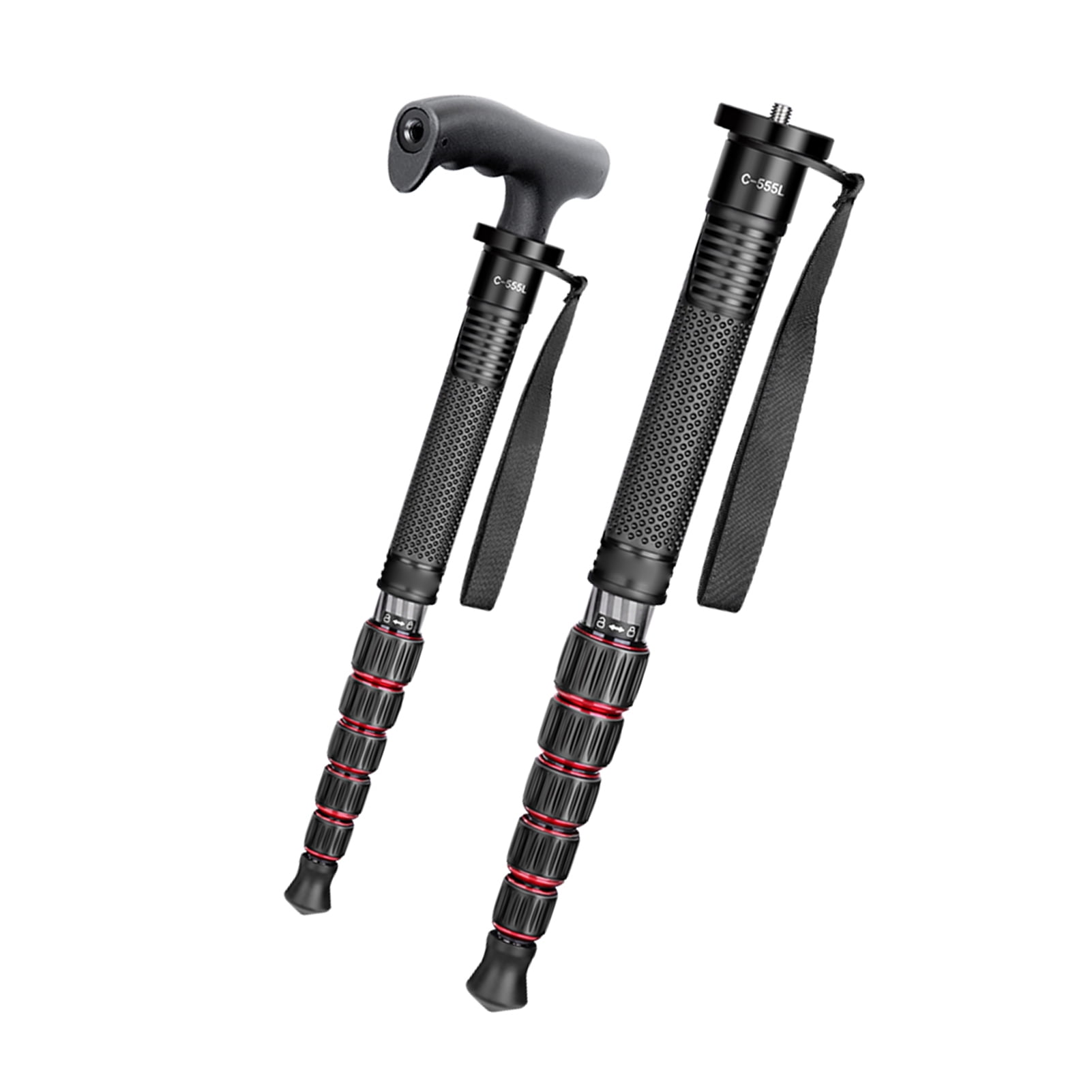 Portable Camera Monopod 61 Inch / 155 cm Carbon Fiber Travel Monopod for DSLR Camcorder