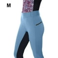 thumbnail image 3 of Qarigey Pantalones de equitación transpirables y agradables para la piel para paseos cómodos Durabilidad de los pantalones ecuestres Prendas para la parte inferior del cuerpo azul claro m, 3 of 6