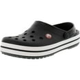 thumbnail image 1 of Crocs Men's Crocband Black Ankle-High Rubber Sandal - 7M, 1 of 3