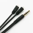 thumbnail image 5 of OFC Wire Headphone Cable for Ultimate Ears UE TF10 SF3 SF5 5EB 5pro TripleFi 15vm 4ft/1.2m, 3.5mm Jack, Black, 5 of 5