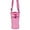 D, variant on Water Bottle Bag, Mesh Portable Bottle Holder Carrier Adjustable Shoulder Strap for Sports Hiking Camping