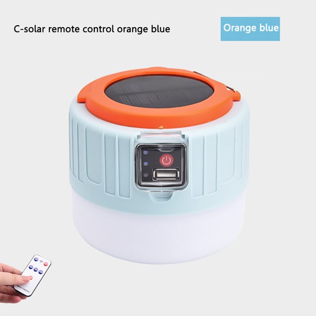 Luz Solar portátil de 1000W para acampada lámpara de tienda de Ehuebsd campaña con carga USB 3 modos Bombilla de emergencia nocturna para campamento
