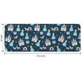 thumbnail image 7 of Dark Blue Princess Castle Pattern Kitchen Rug Mat,Kitchen Runner Rugs Non Skid Washable,Decorative Kitchen Floor Mats for Kitchen,Sink,Laundry,17"x47.2", 7 of 7