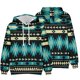 thumbnail image 4 of Sudadera para hombre Sudaderas de otoño Moda informal Vaquero occidental Estampado en 3D Manga larga con capucha suelta Odeerbi ODB-5, 4 of 4