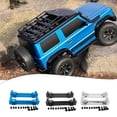 thumbnail image 3 of maskred Aluminium Alloy Rear Bumper For ECX 1/12 Rc RGT 136100 Style And Durability Easy To Install silver 1Set, 3 of 6