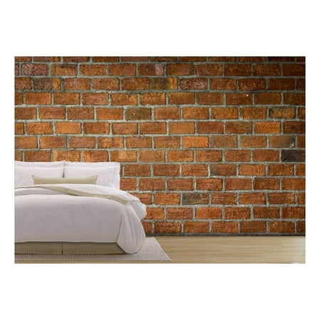 wall26 - Cement and Brick Wall Texture Background, Material of Industry Building Construction - Removable Wall Mural | Self-Adhesive Large Wallpaper - 100x144 (Best Cement For Home Construction)