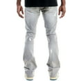 thumbnail image 3 of KNDK Men Tres Flare Jeans (Grey), 3 of 4