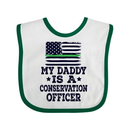 

Inktastic Conservation Officer Dad Gift Baby Boy or Baby Girl Bib