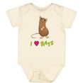 thumbnail image 3 of Inktastic I Love Rats Boys or Girls Baby Bodysuit, 3 of 5