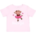 thumbnail image 3 of Inktastic Mimi Girl Ballerina Monkey Girls Toddler T-Shirt, 3 of 5