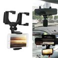 thumbnail image 2 of LAFGUR Universal Car Rear View Mirror Mount Phone Holder Stand for GPS Smartphone, Phone Stand, Phone Mount, 2 of 8