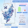 thumbnail image 2 of FYJUCPA Hanging Diamond Art Kit for Adults, Special Shape Diamonds DIY Diamond Drawing Kit for Beginners, Plastic Pendant for Home Decor, 11.42 x 7.48 Inches, 2 of 11