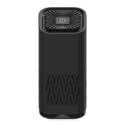 YUVA Car Air Purifier, Negative Ion, Odor Removal, Type-C Charging, 5V, 15㎡ Coverage, Black/White, Compact & Efficient, Oxygen Bar