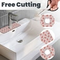 thumbnail image 3 of Pofeuu Strawberry And Flowers Print Splash Guard for Sink Faucet Sink Gadgets-Splash Guard Behind Faucet Drip Catcher for Kitchen, Bathroom,Sink Mat, 3 of 7