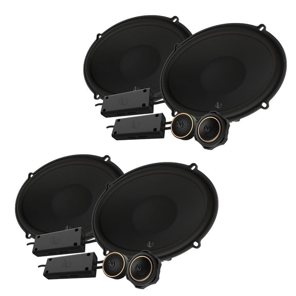 Infinity - Two Pairs of KAPPA693C 6" x 9" (168mm x 240mm) Two-way Component Speaker Systems