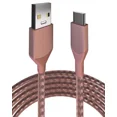 thumbnail image 3 of AmpSentrix - 3 Ft USB Type C To USB Type A Cable (Infinity) (Pink), 3 of 4