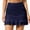 !Navy, variant on Women's Swim Skirts High Waisted Bathing Suit Bottoms Ruffle Swimsuit Swimwear Skirted Women's Solid Color Fashionable Casual Ruffle Edge Two Layer Triangular Short Skirt Swimming Pants