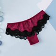 thumbnail image 2 of Underwear for Women High Waisted Underwear for Women See Through Panties M Seamless Thongs, 2 of 4