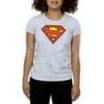 thumbnail image 3 of DC Comics Womens Superman Logo Cotton T-Shirt, 3 of 4