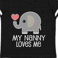 thumbnail image 4 of Inktastic My Nanny Loves Me Grandchild Boys or Girls Toddler T-Shirt, 4 of 5