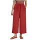 thumbnail image 1 of Pantalones holgados hasta los tobillos con nueve lazos en la cintura para mujer, moda primavera/verano, color liso, fácil cuidado, 1 of 7