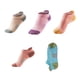 thumbnail image 3 of Sonducket 6 pares de calcetines deportivos para hombre, hermosos colores frescos, transpirables y antideslizantes, calcetines deportivos para Medias Naranja y Perla Re, M M, 3 of 6