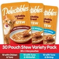 thumbnail image 5 of Hartz Delectables Stew Lickable Wet Cat Treats Variety Pack, 30 Count, 5 of 11