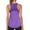 Purple, variant on MRULIC tank top for women Women Workout Tops Athletic Sports Running Tank Mesh Yoga Training Shirts Womens tank tops Grey + S
