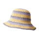 thumbnail image 1 of Sombrero de pescador con sombrilla de paja para mujer, protector solar para exteriores, primavera y verano, 56-58cm de circunferencia, 1 of 5