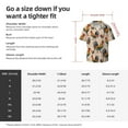 thumbnail image 5 of Goofa Rooster Printed Men's Casual Short-sleeved Shirt,Lightweight Breathable Button-down,Summer Casual men's top,Versatile Fashion shirt-4X-Large, 5 of 7