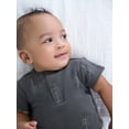 thumbnail image 4 of Gerber Baby Boy Casual Cotton Short Sleeve Bodysuits, 3-Pack, Sizes Preemie - 12 Months, 4 of 13