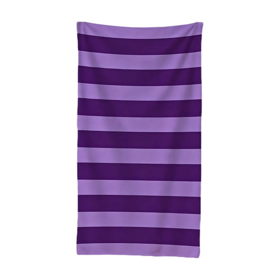 Kugisaki Microfiberl Beach Towel Striped Absorbent Dry Large Towel Swimming Beach Towel 59.1x29.5in