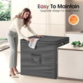 thumbnail image 4 of Fentiff Deep Freezer Cover, Waterproof Dustproof Chest Freezer Cover, Freezer Covers for Outside 7.0 Cubic Feet Chest Freezer All Season Protection,, 4 of 9