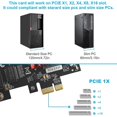 thumbnail image 3 of Dual-Port PCIe Gigabit Network Card 1000M PCI Express Ethernet Adapter with 82576 Two Ports LAN NIC Card, 3 of 7