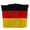 A006- Germany Flag, variant on Fan Flag Portugal World Cup Cape Flag, Durable Polyester Fabric Fan FlagforWorld Cup Soccer Matches, Single Pack