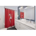 thumbnail image 2 of Isle of Man Premium 71"x74" Waterproof Shower Curtain for Stylish Bath Decor, 2 of 2