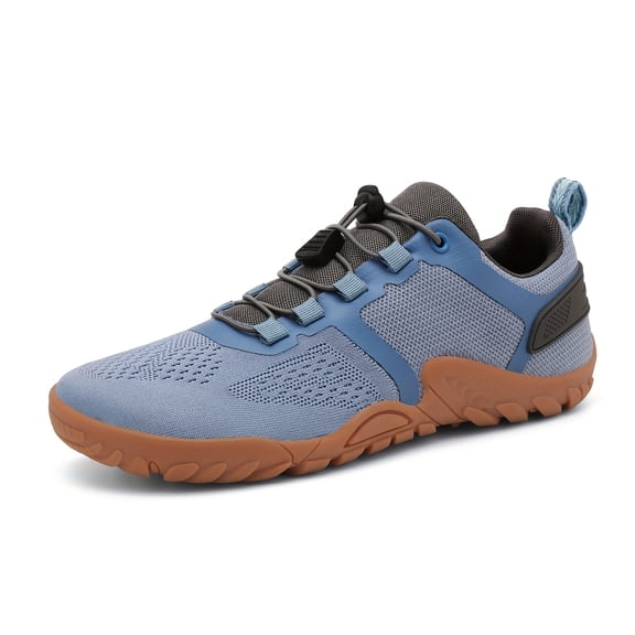 Men's Wide Toe Barefoot Shoes Lightweight Breathable Zero Drop Sneakers with Non-Slip Sole for Walking Hiking Gym Training Outdoor Travel and Everyday Comfort