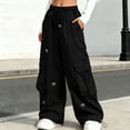 thumbnail image 6 of Bovxnpu Girls Summer Wide Leg Pants Solid Girls Summer Thin Bow Elastic Waist Wide Leg Casual Sports Pants, 6 of 7