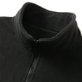 thumbnail image 4 of Tqyyweavej Men's Quarter-Zip Polar Fleece Jacket, Long Sleeve Half Zip Fleece Pullover Sweaters Thermal Golf Sweatshirt S-3XL, 4 of 7
