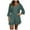 C-Green316, variant on DHFJKG 2 Piece Sets For Women Lace V Neck 3/4 Sleeve Top Shorts Sets Spring Summer Vacation Outfits Matching Clothing Beach Soft Outfit