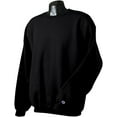 thumbnail image 2 of Champion Adult 50/50 Crewneck Sweatshirt, Black - Size Medium, 2 of 4