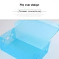 thumbnail image 6 of Shoes Box Cardboard, Transparent Dust-Proof Stackable Drawer Shoes Storage Box Container Organizer, Shoe Boxes Cardboard Plastic Shoes Organizer for School College Dorm Rooms Closet, 6 of 10
