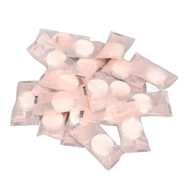 Comprimé, 20pcs Comprimé Visage Jetable pour Salon de Beauté