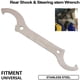 thumbnail image 4 of Llave de amortiguador de motocicleta, llave de amortiguador trasero, llave de tuerca de dirección y amortiguador trasero para SX, SXF, YZ, YZF, WRF, CRF, KX, KXF, RM, RMZ, DRZ, 125530 esquí esquí Gafas de esquí, 4 of 4