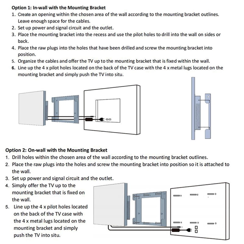 Soulaca 55 inches New Waterproof IPX6 Large Screen Mirror TV for Bathroom SPA ATSC DTV Tuner WiFi Bluetooth Indoor Advertising Monitor Hotel gallery view